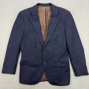 Suitsupply Blazer Mens 40 Navy Blue Lazio Angelico Wool Sport Coat Suit Jacket